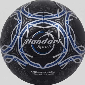ลูกฟุตบอล Kandari Sports รุ่น Series สีดำลายฟ้า สำหรับฝึกซ้อม แข็งแรง ทนทาน ใช้ได้ทั้งในร่มและกลางแจ้ง - Product Image 6