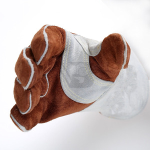 Guantes de Soldadura TIG MIG / Guantes de Seguridad de Cuero Vacuno para Soldadura, Precio de Mayoreo - Product Image 2