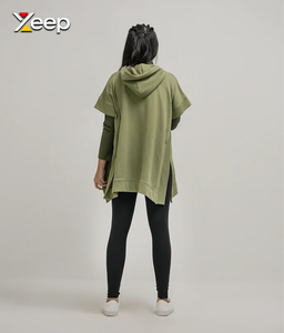 XEEP Sweat-shirts à capuche personnalisés pour hommes, en jersey tricoté, imprimés par transfert thermique, avec logo sur le devant, poche, respirants et à séchage rapide, pour l'hiver et les loisirs - Product Image 4