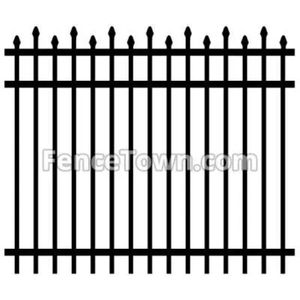 Panneaux de clôture modernes, robustes, écologiques, durables, personnalisés, en acier galvanisé, en fer forgé, résistants aux UV, antirouille - Product Image 2