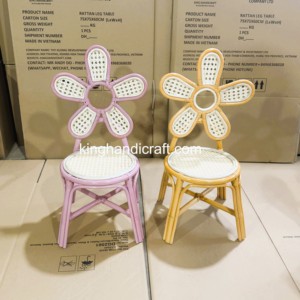 Sillas Infantiles de Mimbre Estilo Boho al por Mayor para Fiestas de Cumpleaños, Bodas y Eventos, Proveedor de Muebles de Mimbre Hechos a Mano - Product Image 2