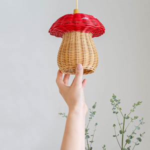 Combo rattan lampshade for table lamp & chandelier handcrafted kids <b>light</b> <b>pendant</b> supplier costs - Product Image 4
