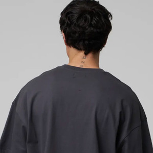 Camiseta de Cuello Redondo con Logotipo Personalizado Serigrafiado para Hombre, Venta al por Mayor, Unisex, de Algodón, Manga Corta, Transpirable, Ecológica, Corte Regular - Product Image 2