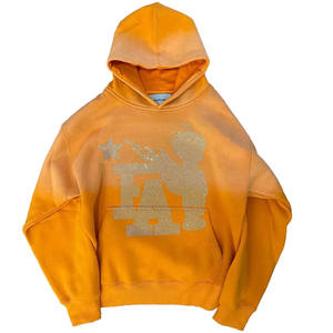 Custom Designed <b>Men's</b> 100% Cotton <b>Fleece</b> <b>Jumper</b> Pull-over Hoodie Embossed 3D Pattern Size 6XL Metal Tip Laces Wholesale Supply - Product Image 5