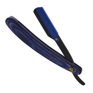 Blue & Black Color Hot Barber Shaving Razors Removable Barber Shaving Safety Razors Custom Designed Barber Razors - Product Image 2