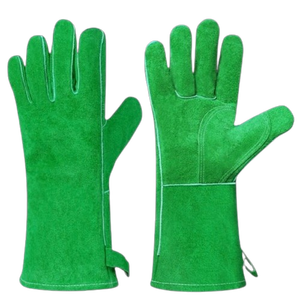 Gants en cuir de vachette renforcé haute performance, ignifuges et réfléchissants, pour les pompiers - Product Image 4