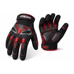 Guantes de Seguridad Resistentes a Impactos, Antivibración, para Trabajo Pesado, Protección Industrial, Mecánica, Construcción, Uso General - Product Image 1