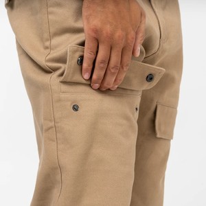 Pantalon cargo en jean délavé pour homme, coupe droite, résistant à l'eau, respirant, résistant à l'usure, idéal pour l'hiver et le travail en extérieur - Product Image 6