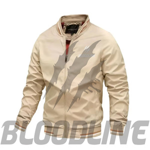 เสื้อแจ็คเก็ตกันน้ำสำหรับผู้ชาย Bloodline เสื้อแจ็คเก็ตสำหรับขี่มอเตอร์ไซค์กลางแจ้ง แขนยาวทุกฤดู เสื้อแจ็คเก็ตมีฮู้ดสีขาวน้ำเงิน - Product Image 5