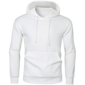 Sweats à capuche décontractés en coton pour hommes, avec cordon de serrage, fermeture éclair intégrale, polaire, tailles XXS à 6XL, style zippé imprimé à l'écran, anti-plis - Product Image 1