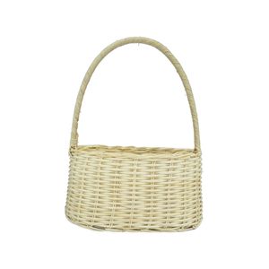 Cesta de Mimbre de Flores Artesanal Vietnamita Moderna y Ecológica de Alta Calidad, Material Decorativo, Fabricante Vietnamita OEM ODM - Product Image 1