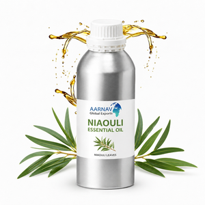 น้ำมันหอมระเหยเมลาลูก้า วิริดิฟลอรา นิอาอูลี บริสุทธิ์ 100% ยี่ห้อ AARNAV สกัดด้วยไอน้ำ ได้รับการรับรองมาตรฐาน GMP ใช้สำหรับฟื้นฟูผิว กระชับผิว และทำสบู่ - Product Image 5