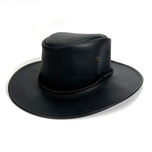 Leather Cowboy <b>Hat</b> High Quality American Export Style Western Travel <b>Summer</b> Casual Fashionable Soft Breathable Fabric - Product Image 4