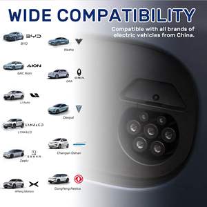 Adaptador de Carga Rápida para Vehículos Eléctricos Antienvejecimiento ZSWINNER ZS-E052B, Capacidad 32A, Tipo 2 GBT, 3 Fases, Conectores Exteriores para Nueva Energía - Product Image 6