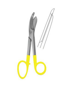 Tijeras Bruns con insertos TC, manuales, de acero inoxidable de primera calidad - Product Image 1