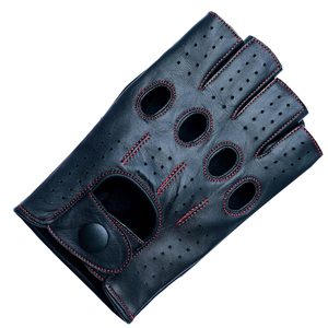Gants de conduite en cuir pour hommes, prix bas, qualité supérieure, hiver, fabriqués au Pakistan, mode, coupe-vent, fausse fourrure, gants de conduite d'hiver pour hommes - Product Image 2