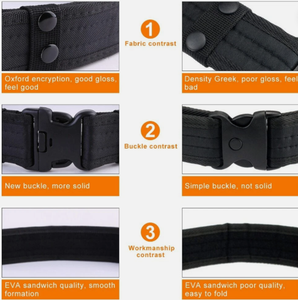 Durable Nylon Web <b>Belt</b> Adjustable Utility <b>Work</b> <b>Belt</b> for Men Outdoor Activities - Product Image 6