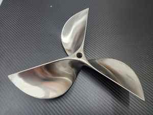 Hélice Marina/de barco de acero inoxidable de alta calidad, hélice de barco de eje largo de cola larga, hecha en Vietnam - Product Image 2