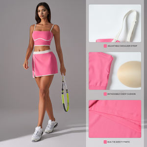 Ensemble de yoga et de fitness pour femmes, respirant et léger, de haute qualité, avec débardeur de sport et leggings très extensibles pour la salle de sport et le yoga au quotidien - Product Image 6