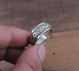 Anillo de Plata de Ley 925 al por Mayor, Anillo Minimalista de Plata para Mujer y Hombre, Anillo de Boda de Alto Brillo y Ajuste Cómodo - Product Image 6