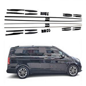 Barres de toit en alliage d'aluminium robustes et durables LXRV, <span class=keywords><strong>porte</strong></span>-bagages, barres latérales pour <span class=keywords><strong>Mercedes</strong></span> Benz <span class=keywords><strong>Vito</strong></span> Viano Long L3 - Product Image 3