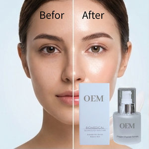 Sérum Éclaircissant Oligopeptide-68 Professionnel OEM ODM, Micro-émulsion Raffermissante au Cuivre Bleu, Soin de la Peau Marque Privée - Product Image 2