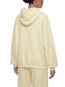 Sweat à capuche unisexe ample et brodé en coton épais, écologique et respirant, style gaufré |   Streetwear à Marque Privée OEM - Product Image 6