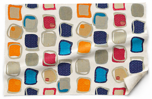 Zuri Horizon Digital Linen Asili Mosaic Premium Blend Kalamu Brick Botanical Sunlit Canopy Coton-Lin Prêt pour les Vacances au Soleil - Product Image 5