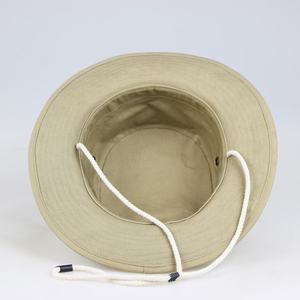 Sombrero de pescador de algodón bordado personalizado con protección UV, plegable, para hombres y mujeres, para uso en exteriores en verano. - Product Image 4