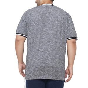 Custom OEM Breathable Soft Stretch High Quality Plus Size Wholesale Blank Mens <b>V</b> <b>Neck</b> <b>T</b> <b>Shirt</b> - Product Image 3