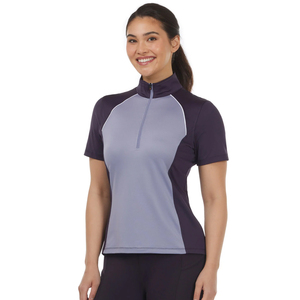 Wholesale Equestrian Riding Shirts Custom Fleece Breathable Polyester/Nylon Slim Fit O-Neck for Show <b>Tops</b> for Men Women OEM All - Product Image 1