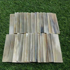 Escamas de cuerno de toro y vaca naturales de primera calidad, material hecho a mano para mangos de cuchillos al mejor precio - Product Image 2