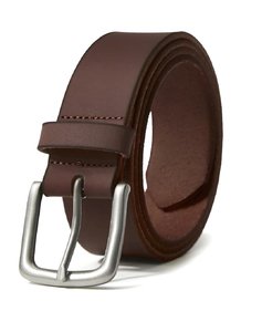 New Stylish OEM High Quality Design Genuine Leather Casual Pin for Buckle Belts for Men Wholesale Custom Logo <b>Dress</b> Jeans Belt - Product Image 1