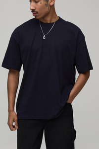 T-shirt personnalisé pour homme, imprimé sur mesure, OEM, motif graphique, streetwear, manches courtes, col rond, vêtement décontracté, haut tendance - Product Image 4