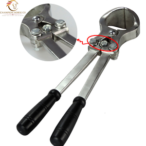 Instrumentos Veterinarios: Juego de Pinzas Emasculadoras para Castración sin Sangre, Estilo Burdizzo, de Acero Inoxidable, Quirúrgicas - Product Image 6
