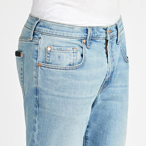 กางเกงยีนส์เดนิมทรงสลิมฟิตคุณภาพสูงสำหรับผู้ชาย ราคาขายส่ง คอลเลคชั่นปี 2026 กางเกงยีนส์ฟอกแบบสั่งทำ กางเกงขายาวผู้ชาย ผู้ผลิตสำหรับเด็กผู้ชาย - Product Image 4