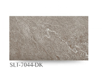 Carreaux muraux en porcelaine rustique gris clair mat italien 30x60cm 9mm d'épaisseur antidérapants à bords rectifiés résistants à l'eau et au feu