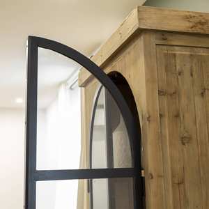 Vandana Maxima Vento <b>display</b> <b>case</b> made of recycled wood and metal - Product Image 2