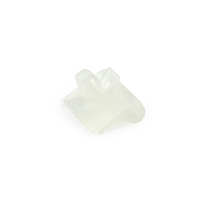 Attaches-câbles en plastique Essentra, fixation en forme de flèche, nylon naturel, nylon 6/6 CFCCA, pince à câble plate