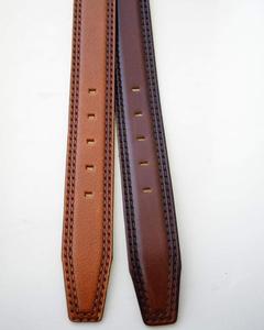 Cinturón de Cuero de Grano Completo de Primera Calidad para Hombre, Nuevo, Moderno, con Hebilla de Pin Trenzada, Longitud Personalizable, Ecológico - Product Image 1