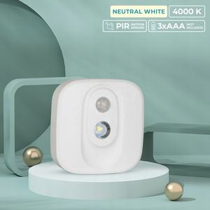 <span class=keywords><strong>Spot</strong></span> <span class=keywords><strong>LED</strong></span> avec détecteur <span class=keywords><strong>de</strong></span> <span class=keywords><strong>mouvement</strong></span> Capteur <span class=keywords><strong>de</strong></span> luminosité Batterie Couloir Sous-sol - Product Image 5