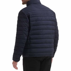 Vestes d'hiver rembourrées pour hommes, en nylon 100%, imperméables, à col montant, avec logo personnalisé, vente en gros, taille oversize, pour l'extérieur - Product Image 4