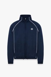Mens Navy Blue Windbreaker Tracksuit Lightweight Waterproof Sportswear <b>Track</b> <b>Jacket</b> And Loose Fit Pants Breathable - Product Image 6