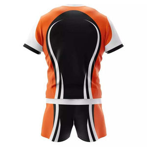 Uniforme de Rugby Cómodo y de Alta Calidad, Mangas Cortas, en Oferta, Personalizable, Tallas Grandes - Product Image 2