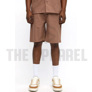 Nouvelle Collection – Ensemble Décontracté Homme Été : T-shirt Manches Courtes Tricoté Respirant et Short Uni avec Logo Personnalisable – Vente Flash - Product Image 6