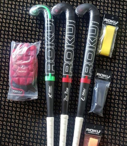 Palo deportivo profesional de fibra de carbono 100% de alta calidad para equipo de hockey sobre césped - Product Image 4