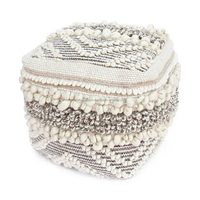 Pouf de rangement pliable pouf marocain Console en incrustation d'os tabouret pouf moderne rembourré pouf pour enfants couverture amovible pouf de canapé