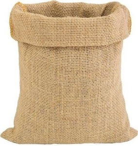 Sac en toile de jute écologique de luxe, durable, pour le riz, le blé, les pommes de terre, les grains de café et l'emballage industriel - Product Image 2