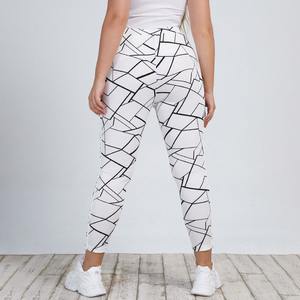 Leggings de Yoga Súper Suaves y Ligeras con Cintura Elástica Alta para Mujer, 100% Poliéster, Diseño Sólido, Leggings de Yoga con Cintura Elástica - Product Image 5