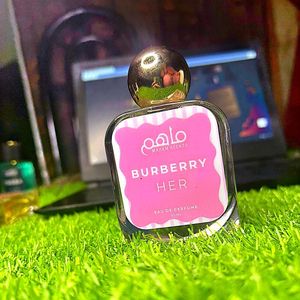 Perfume para Mujer, Eau de Parfum, 50 ml, Fragancia en Botella de Vidrio Redondeada con Tapa Esférica Dorada, Aroma Floral Rosa Dulce de Larga Duración, Spray EDP - Product Image 1